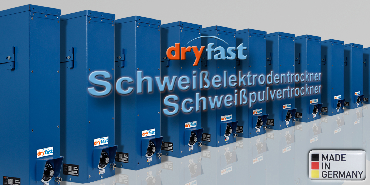 dryfast - Schweißelektrodentrockner und Schweißpulvertrockner aus Dortmund dryfast - Schweißelektrodentrockner und Schweißpulvertrockner aus Dortmund